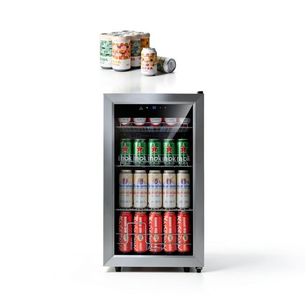 Kalamera Mini Wine Cooler Stainless Steel Compact-5