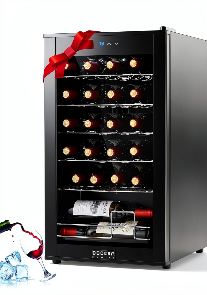 BODEGA wine cooler in a modern kitchen setting
