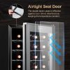 BODEGA Wine Cooler 24 Bottle Black Compressor Freestanding-2