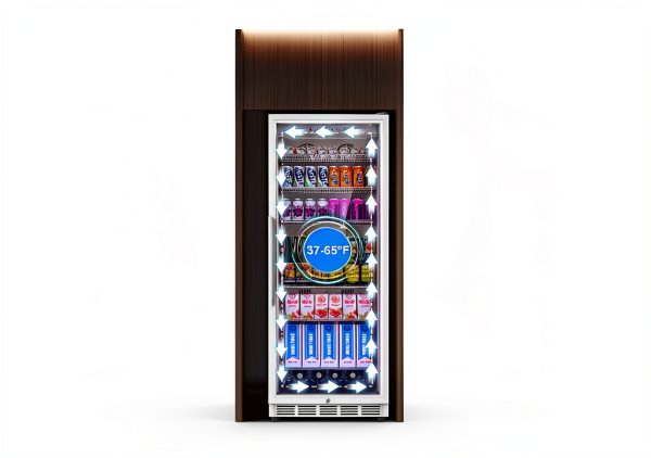 Beverage Refrigerator CoolTech White 13.8ft-8