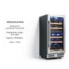 BODEGA Wine Cooler Dual Zone Built In Freestanding 30 Bottle-1