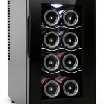 Tylza Wine Cooler 25L Black Adjustable Shelves Digital-0