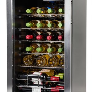 BLACK+DECKER Wine Cooler 26 Bottle Freestanding Fridge-0