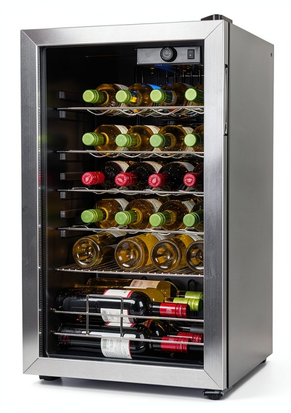 BLACK+DECKER Wine Cooler 26 Bottle Freestanding Fridge-0