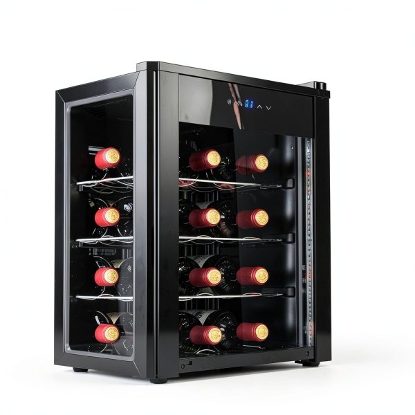 BODEGA Wine Cooler Black Digital Temperature Control-5