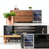 BODEGA Dual Zone Wine Cooler 46 Bottle Black Under Counter-6