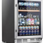 Kalamera Beverage Refrigerator Stainless Steel 5 Cubic Feet-0