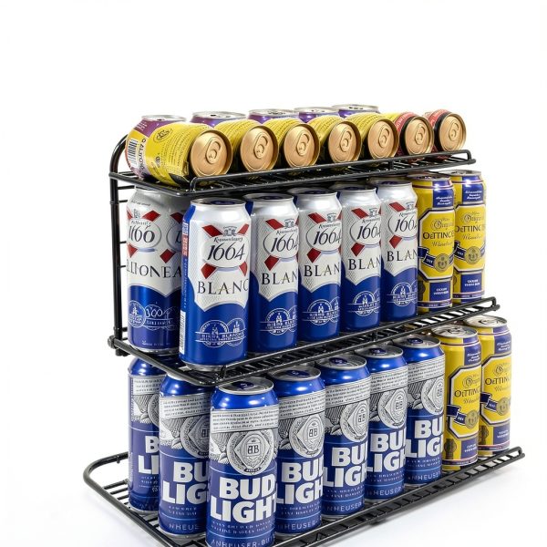 FoMup Stainless Steel Beverage Refrigerator 200 Cans-7