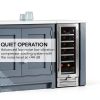 Whynter Wine Cellar Stainless Steel 19 Bottle Freestanding-4