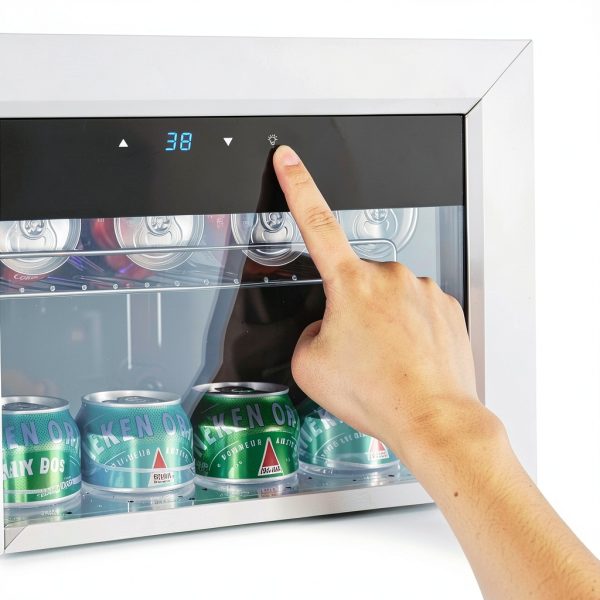 Kalamera Mini Wine Cooler Stainless Steel Compact-4