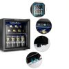EUHOMY Mini Fridge Compact Beverage Refrigerator Black-1