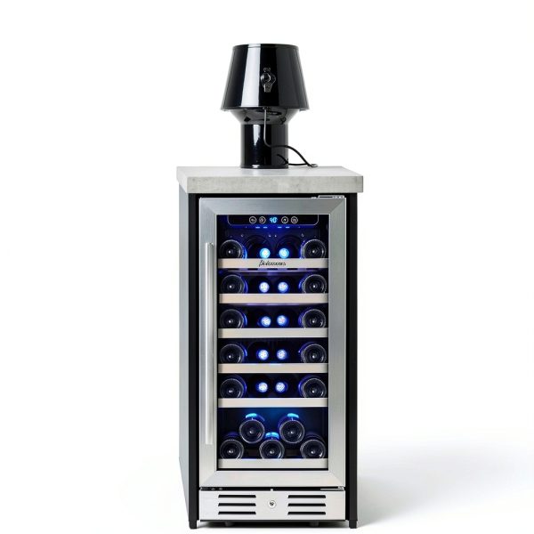 Wine Cooler Kalamera Compact Metal Rack 24inch-1