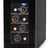 BLACK+DECKER Wine Cooler 8 Bottle Triple Pane Glass-0