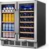 FoMup Stainless Steel Beverage Fridge 6.2 cu ft-0