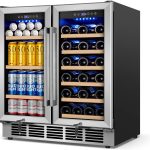 FoMup Stainless Steel Beverage Fridge 6.2 cu ft-0