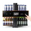 Pavo Black Beverage Cooler Undercounter Frost Free-1