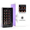 Koolatron Wine Cooler Dual Zone Compact Freestanding Black-4