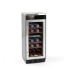 Luztolent Wine Cooler Dual Zone Silver 26 Bottles-1