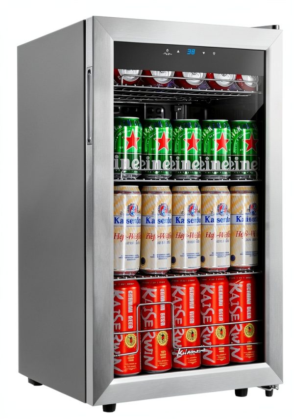 Kalamera Mini Wine Cooler Stainless Steel Compact-0
