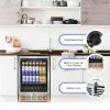 FoMup Stainless Steel Beverage Refrigerator 200 Cans-8