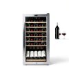 Whynter Wine Refrigerator Freestanding Gray Digital Control-4