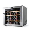 Whynter Wine Refrigerator Freestanding Gray Digital Control-6