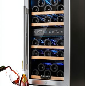 BODEGA Wine Cooler Dual Zone Built In Freestanding 30 Bottle-0