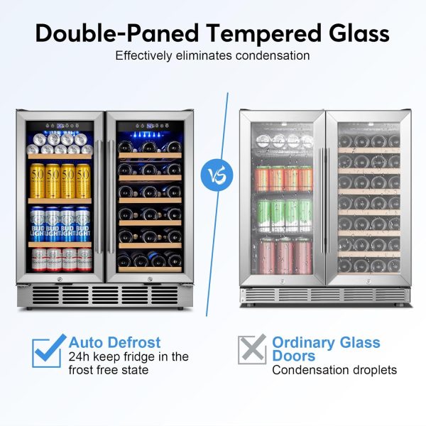 FoMup Stainless Steel Beverage Fridge 6.2 cu ft-4