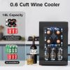 Electactic Beverage Refrigerator Compact Black Temperature-1