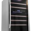 EdgeStar Wine Cooler 38 Bottle Stainless Steel Digital-8