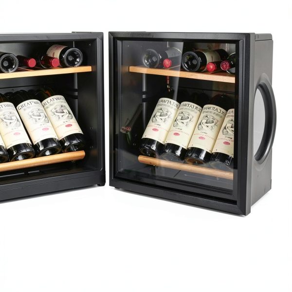Whynter Wine Refrigerator Freestanding Gray Digital Control-2