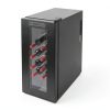 KIOMGLE Wine Fridge Black Thermoelectric Silent Freestanding-6