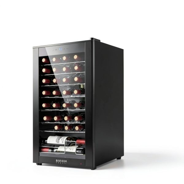 BODEGA Wine Cooler Black Digital Temperature Control-4