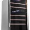 EdgeStar Wine Cooler 38 Bottle Stainless Steel Digital-4