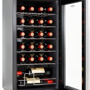 Koolatron Wine Cooler Dual Zone Compact Freestanding Black-0