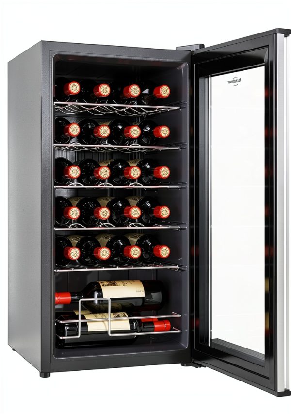 Koolatron Wine Cooler Dual Zone Compact Freestanding Black-0