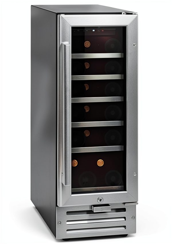Whynter Wine Cellar Stainless Steel 19 Bottle Freestanding-0