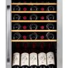Whynter Wine Refrigerator Freestanding Gray Digital Control-0