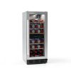 Luztolent Wine Cooler Dual Zone Silver 26 Bottles-1
