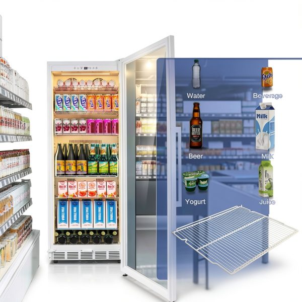 Beverage Refrigerator CoolTech White 13.8ft-1
