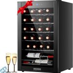 BODEGA Wine Cooler 24 Bottle Black Compressor Freestanding-0