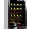 BLACK+DECKER Wine Cooler 26 Bottle Freestanding Fridge-7
