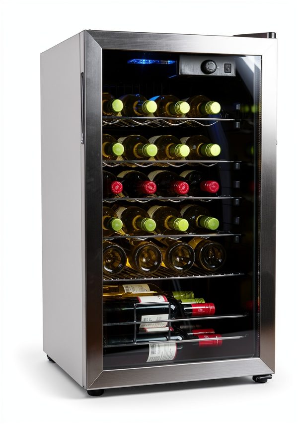 BLACK+DECKER Wine Cooler 26 Bottle Freestanding Fridge-7