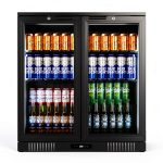 Pavo Black Beverage Cooler Undercounter Frost Free-0
