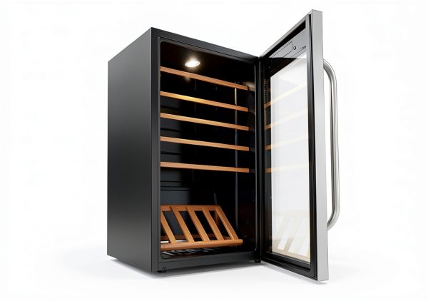 Whynter Wine Refrigerator Freestanding Gray Digital Control-5