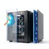 Tylza Wine Cooler 25L Black Adjustable Shelves Digital-1