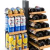 Pavo Black Beverage Refrigerator Dual Zone Touch Control-4