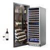 Wine Refrigerator Pavo Stainless Steel Dual Zone-6