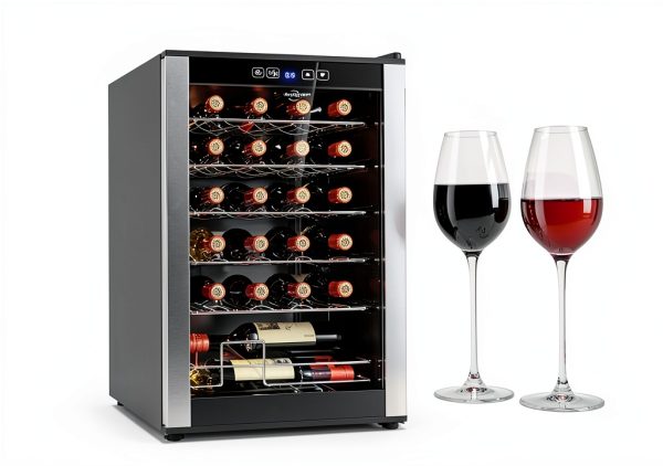 Koolatron Wine Cooler Dual Zone Compact Freestanding Black-5