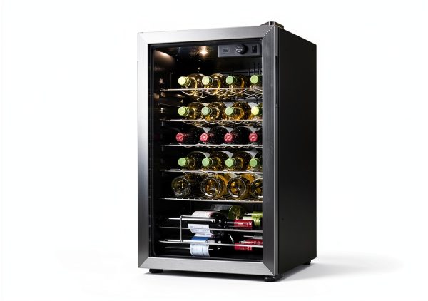 BLACK+DECKER Wine Cooler 26 Bottle Freestanding Fridge-1